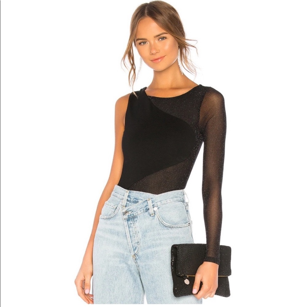 H:ours One sleeve bodysuit
